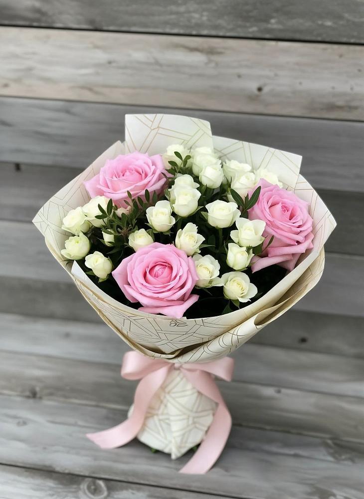 Букет цветов из: Розы в Рощино Челябинская область