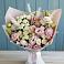 Букет цветов из: Альстромерии и Розы в Рощино Челябинская область