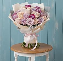 Букет цветов из:  Розы в Рощино Челябинская область