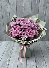 Букет цветов из:  Хризантемы в Рощино Челябинская область