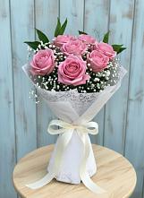 Букет цветов из:  Розы в Рощино Челябинская область