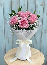 Букет цветов из:  Розы в Рощино Челябинская область