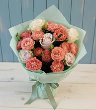 Букет цветов из:  Розы в Рощино Челябинская область