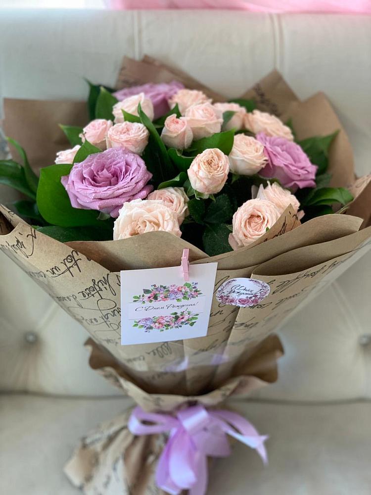 Букет цветов из: Розы в Рощино Челябинская область