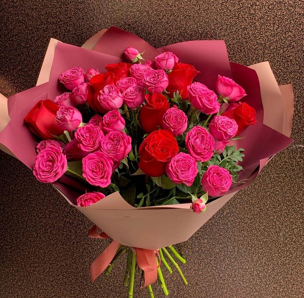 Букет В объятьях нежности в Рощино Челябинская область