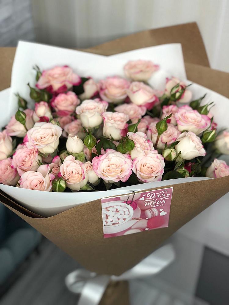 Букет цветов из: Розы в Рощино Челябинская область