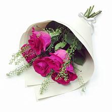 Букет цветов из:  Розы в Рощино Челябинская область