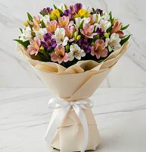Букет цветов из:  Альстромерии в Рощино Челябинская область