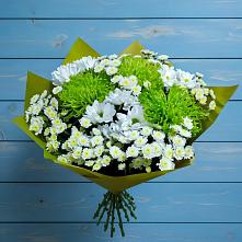 Букет цветов из:  Хризантемы в Рощино Челябинская область