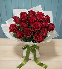 Букет Красные розы в Рощино Челябинская область