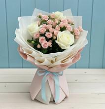 Букет цветов из:  Розы #REPLACE_PRED# Рощино Челябинская область