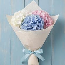 Букет цветов из:  Гортензия в Рощино Челябинская область