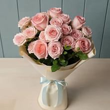 Букет Розовый шарм в Рощино Челябинская область