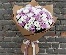 Букет цветов из:  Хризантемы #REPLACE_PRED# Рощино Челябинская область