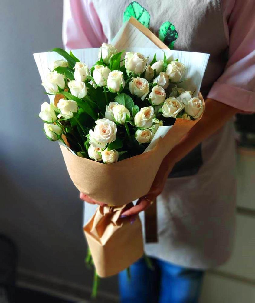 Букет цветов из: Розы в Рощино Челябинская область