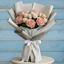 Букет цветов из:  Розы в Рощино Челябинская область