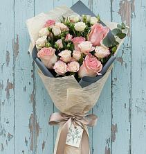 Букет цветов из:  Розы в Рощино Челябинская область