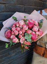 Букет цветов из:  Розы #REPLACE_PRED# Рощино Челябинская область