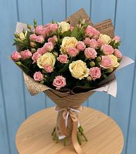 Букет цветов из:  Розы в Рощино Челябинская область