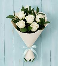Букет цветов из:  Розы в Рощино Челябинская область