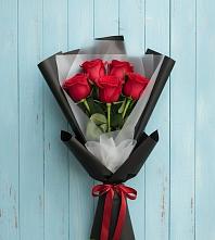 Букет цветов из:  Розы #REPLACE_PRED# Рощино Челябинская область