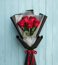 Букет цветов из:  Розы в Рощино Челябинская область