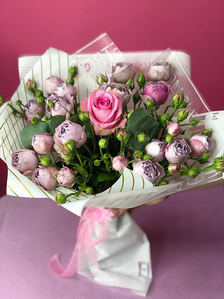 Букет цветов из: Розы в Рощино Челябинская область