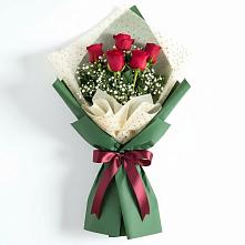Букет цветов из:  Розы в Рощино Челябинская область