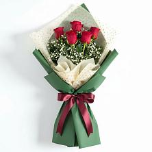 Букет цветов из:  Розы в Рощино Челябинская область