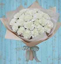 Букет цветов из:  Гвоздики в Рощино Челябинская область