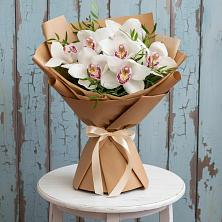Букет цветов из:  Орхидеи и Розы в Рощино Челябинская область