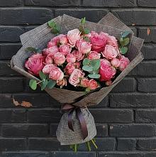Букет цветов из:  Розы в Рощино Челябинская область