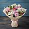 Букет цветов из: Хризантемы, Альстромерии и Розы в Рощино Челябинская область